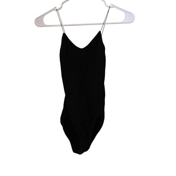 Urban Outfitters Out From Under Women's Bodysuit Size SP Black Strappy - Picture 1 of 5